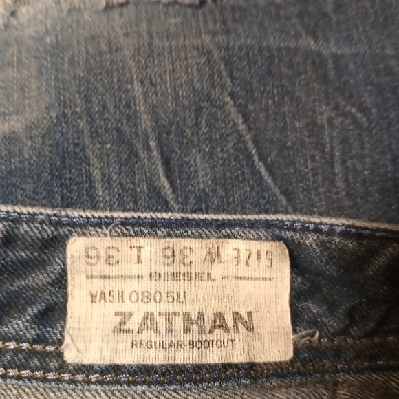 Diesel Zathan Men's Distressed Jeans - 36 - Picture 6 of 8